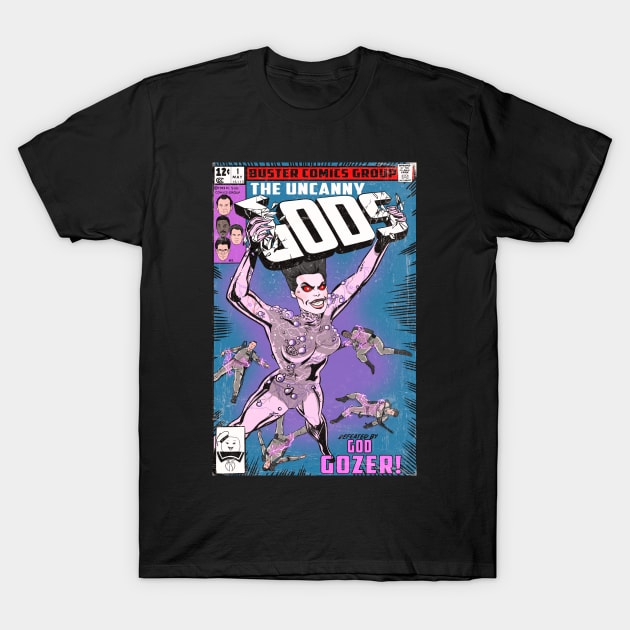 Uncanny Gods T-Shirt by MarianoSan